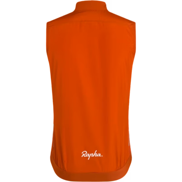 rapha-tackvast-core-herr-orange-baksida Rapha Täckväst Core Herr orange baksida