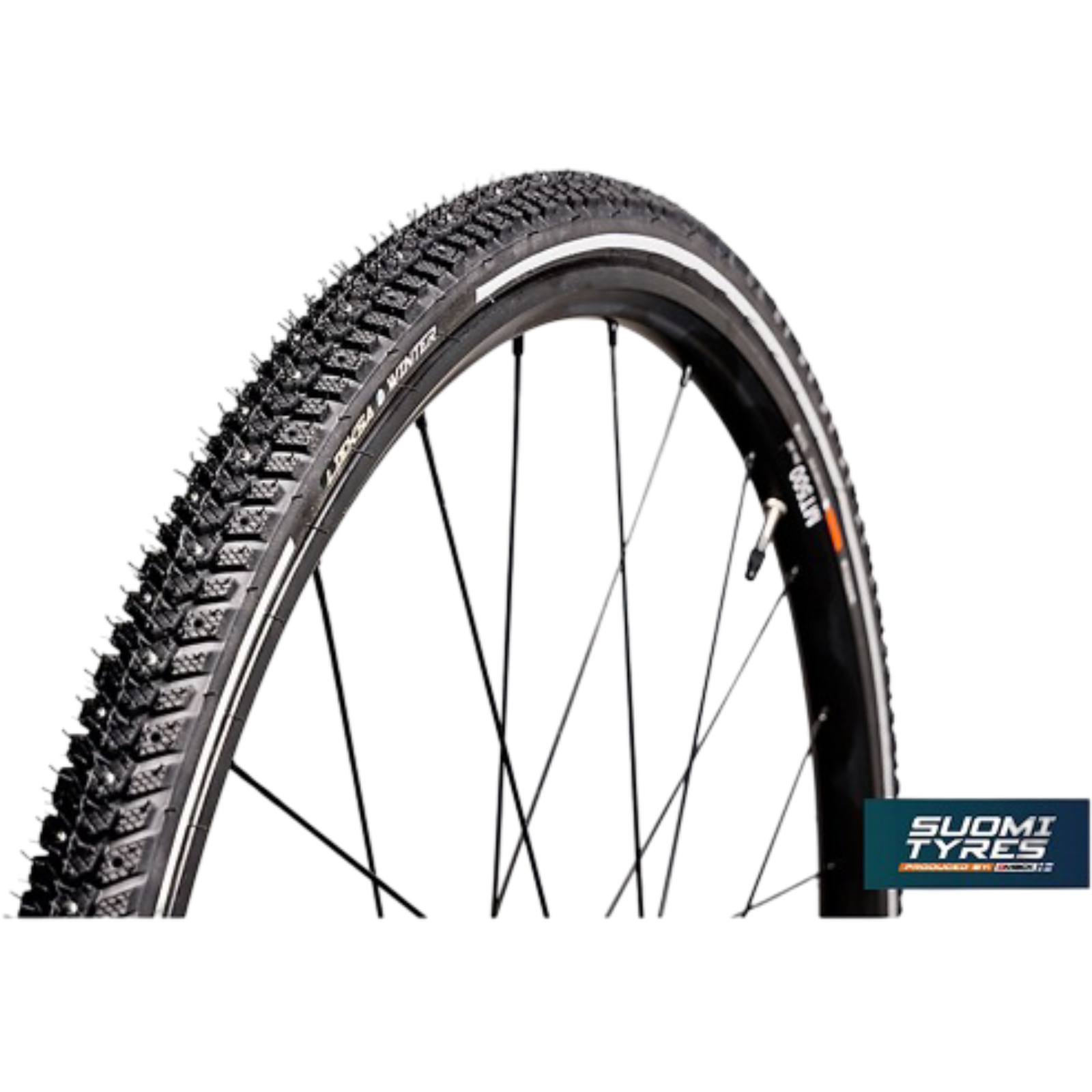 Suomi Tyres Lieksa Winter stadscykeldäck med 124 dubbar