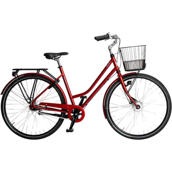 Skeppshult Nova Premium Flamröd Skeppshult Nova Premium – Stadscykel med 7 Växlar