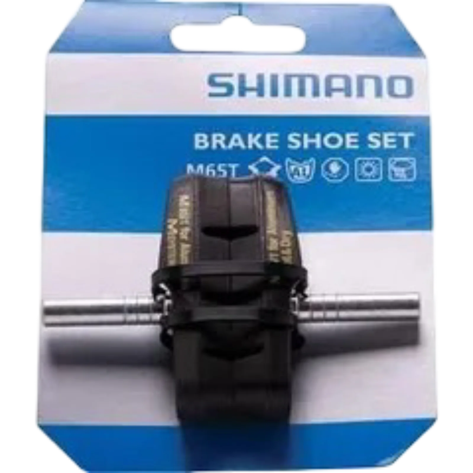 Shimano Fälgbromsbelägg M65T, Gummi