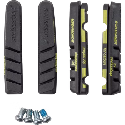 Fälgbromsbeläggsats Bontrager Black Prince Evo Flash Bontrager Fälgbromsbeläggsats Black Prince Flash Evo, Gummi
