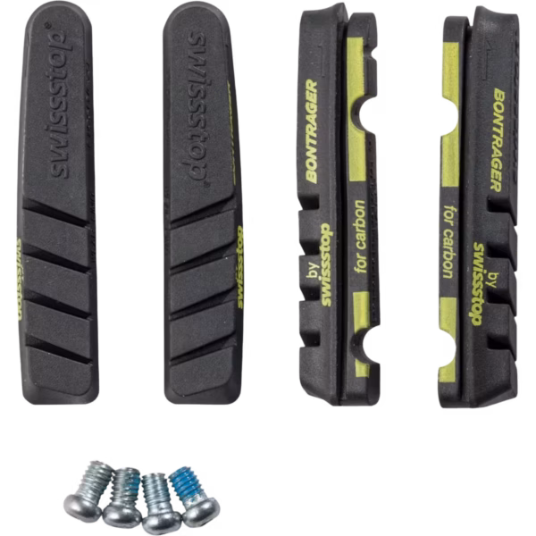 Fälgbromsbeläggsats Bontrager Black Prince Evo Flash Bontrager Fälgbromsbeläggsats Black Prince Flash Evo, Gummi