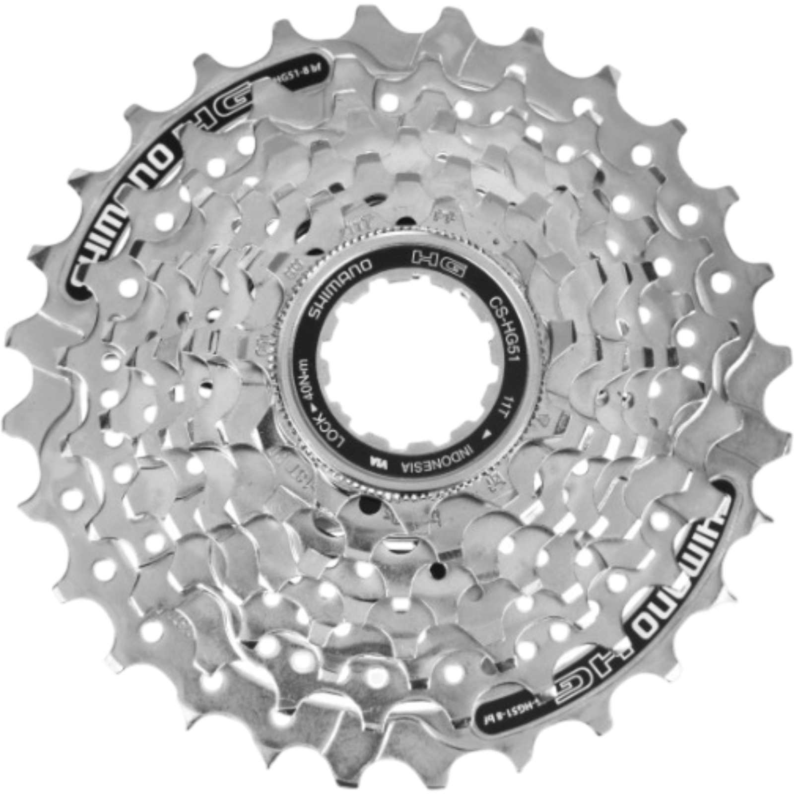 Shimano Kassett CS-HG51 Alivio, 8-vxl
