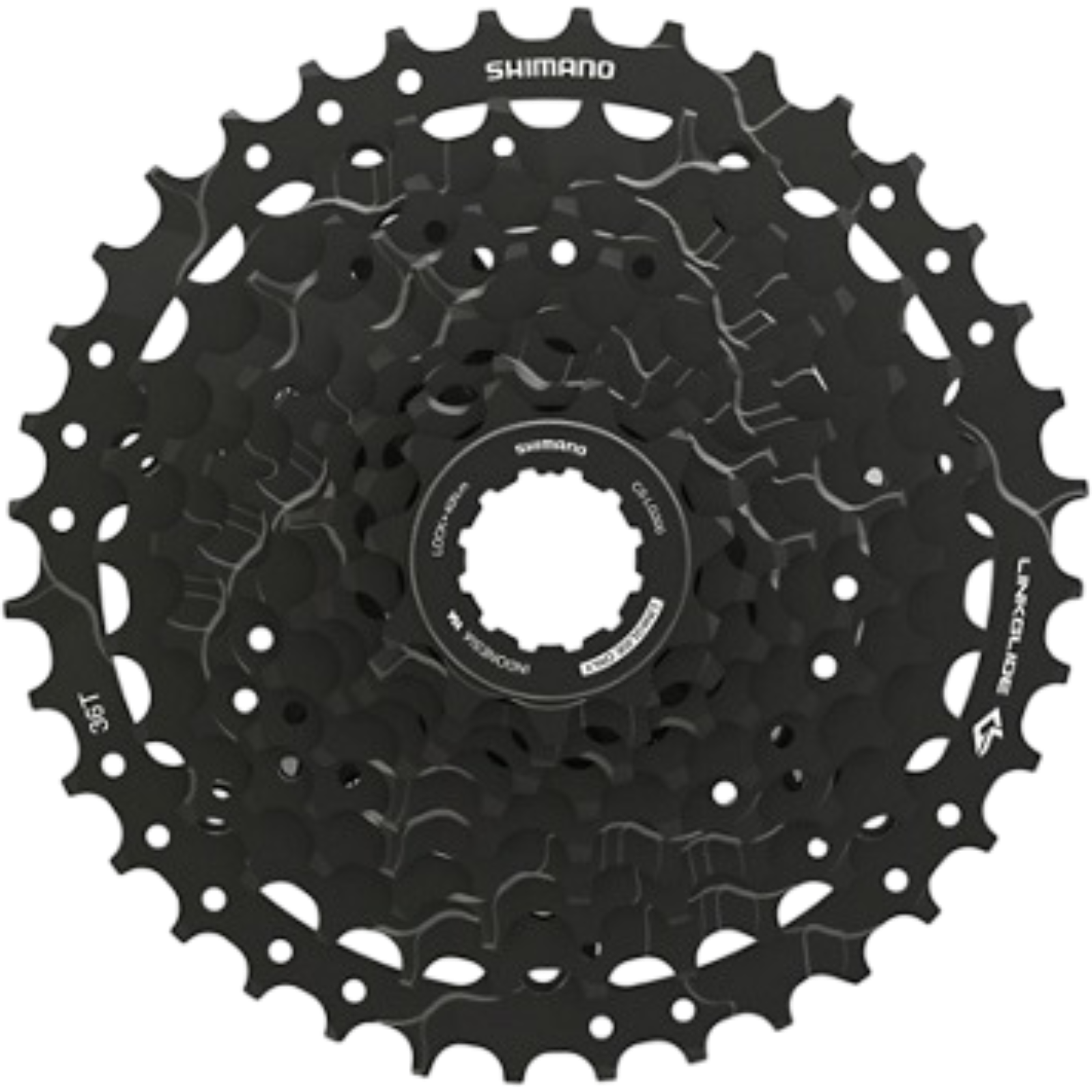 Kassett Shimano CS-LG300-9 Shimano Kassett LG-300, 9-vxl