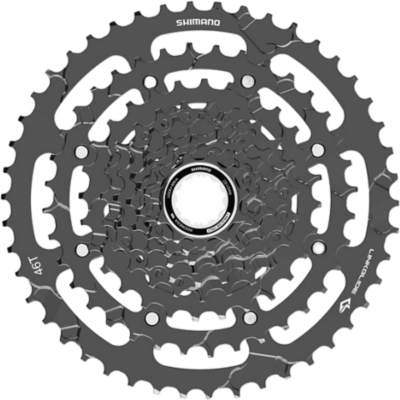 Shimano Kassett CS-LG400, 9-vxl