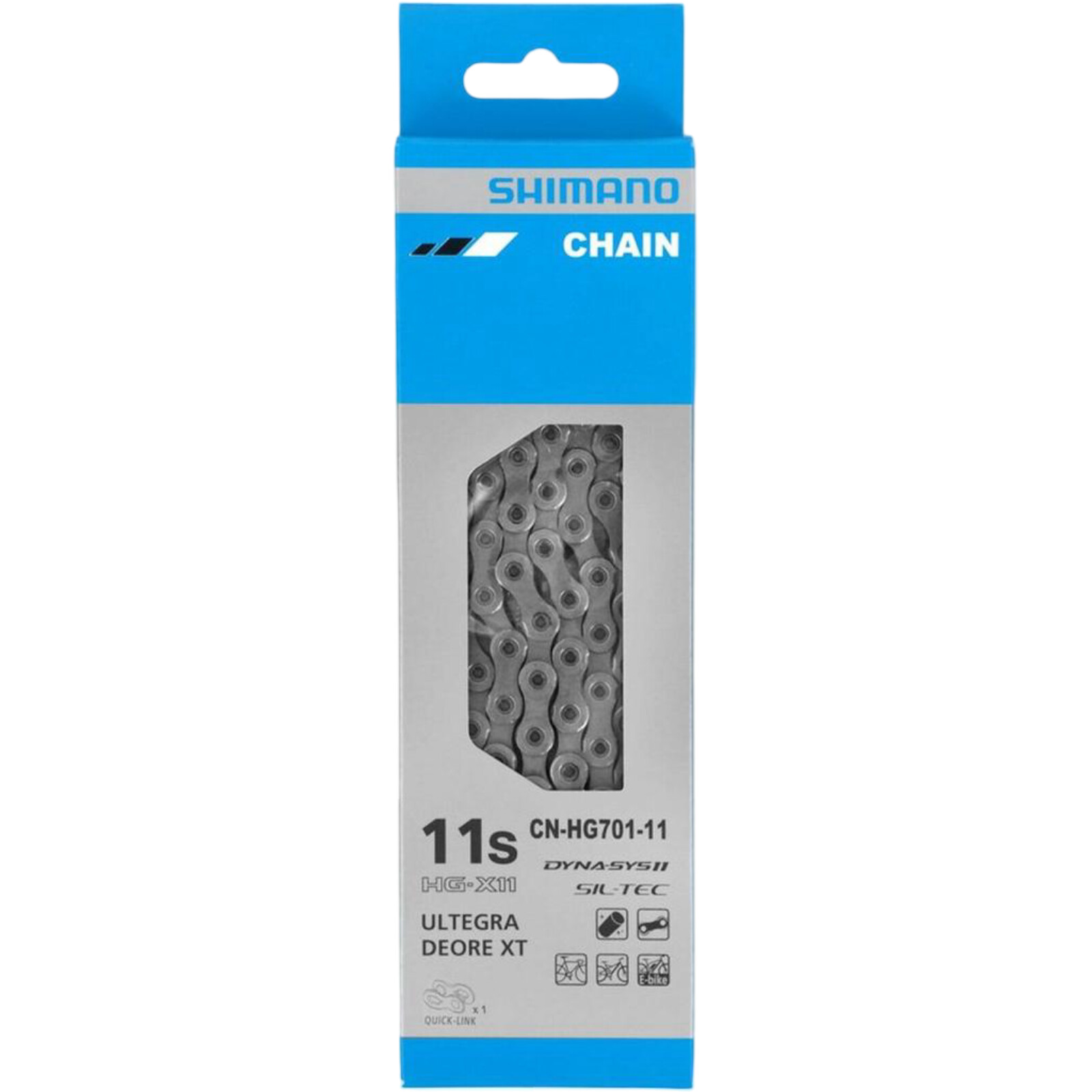 Shimano Kedja CN-HG701 HG-X11 Ultegra/Deore XT, 11-vxl