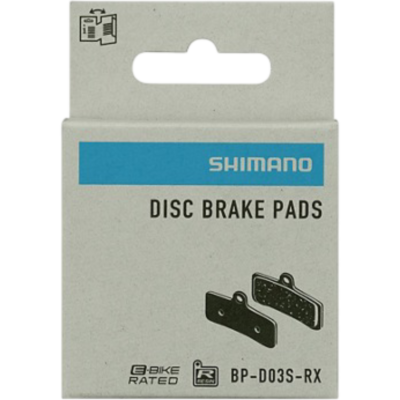 Shimano Skivbromsbelägg D03S-RX, Resin