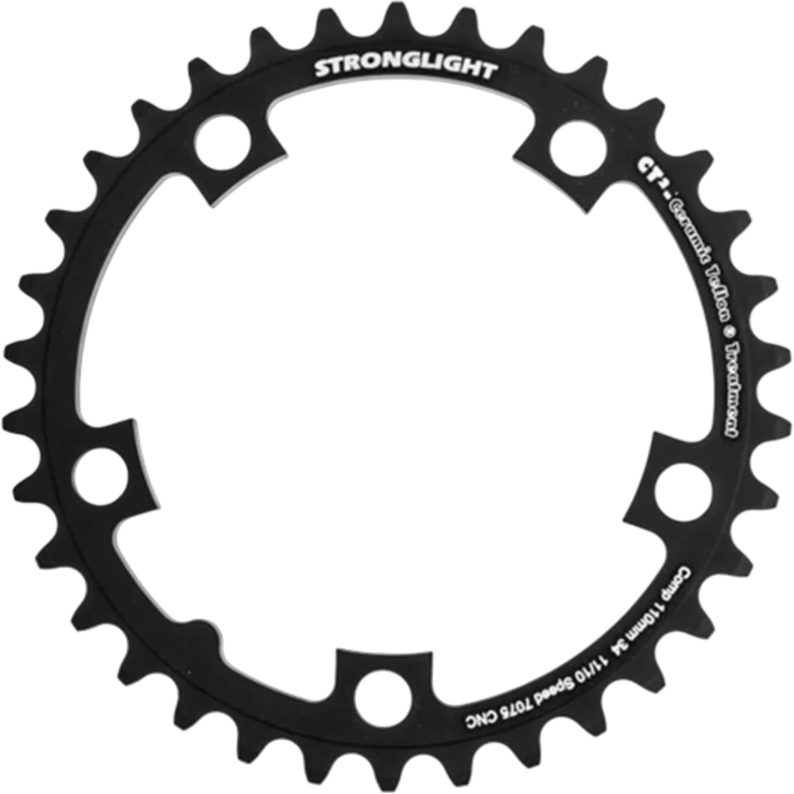 Stronglight Kedjedrev Road CT2, 2X10/11-vxl, Inre